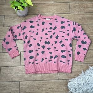 ee: some Soft Knit Animals Print Sweater Size M/L